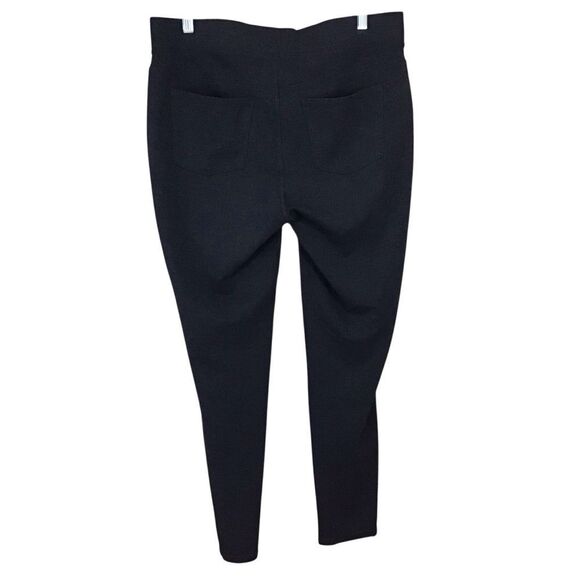 Seven7 Charcoal Gray Pull On Ponte Leggings L - Picture 3 of 11